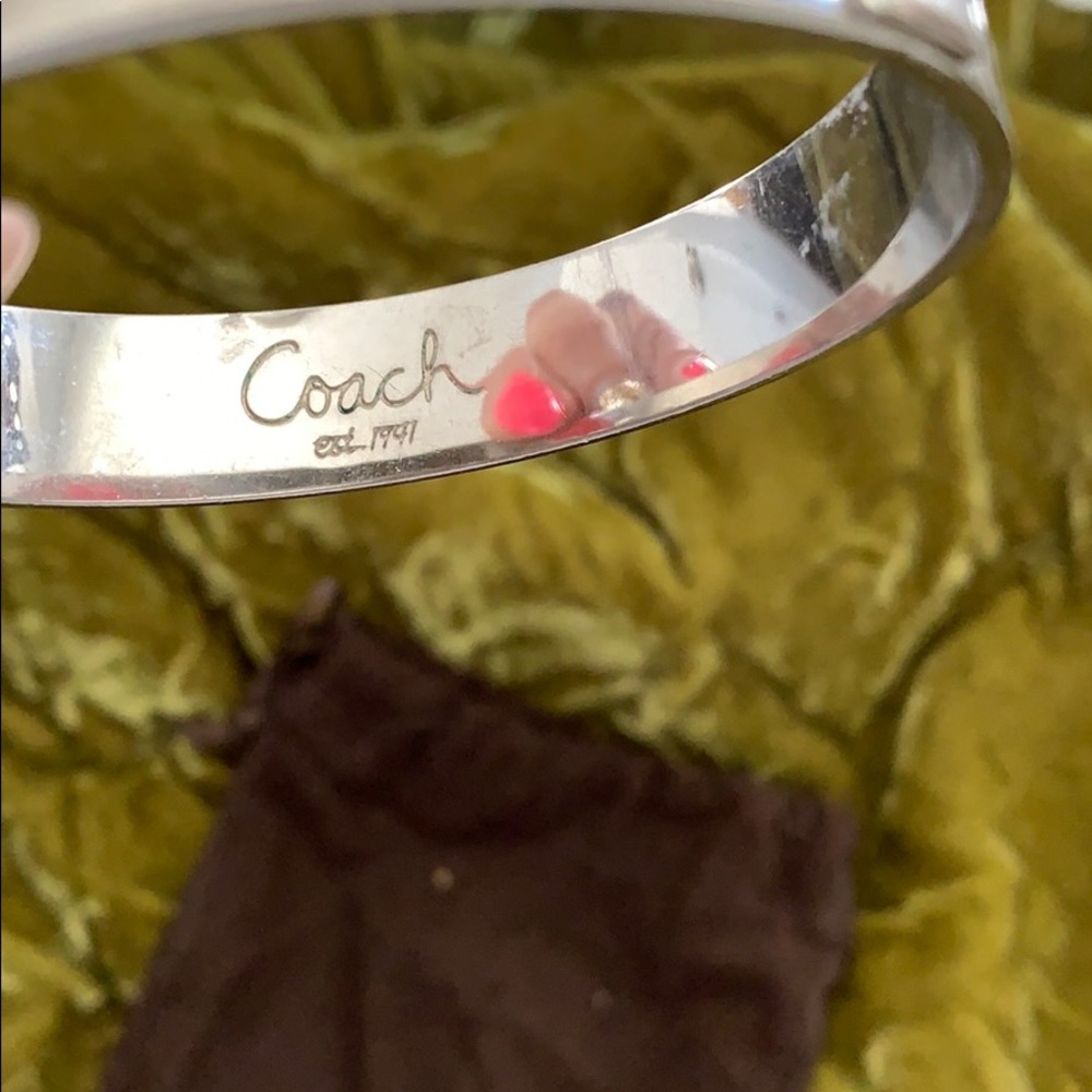 Authentic Silver Coach bracelet - Picture 2 of 3